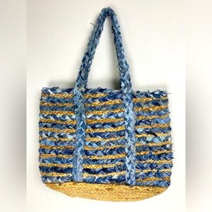 Olivia Miller Woven Tote Bag